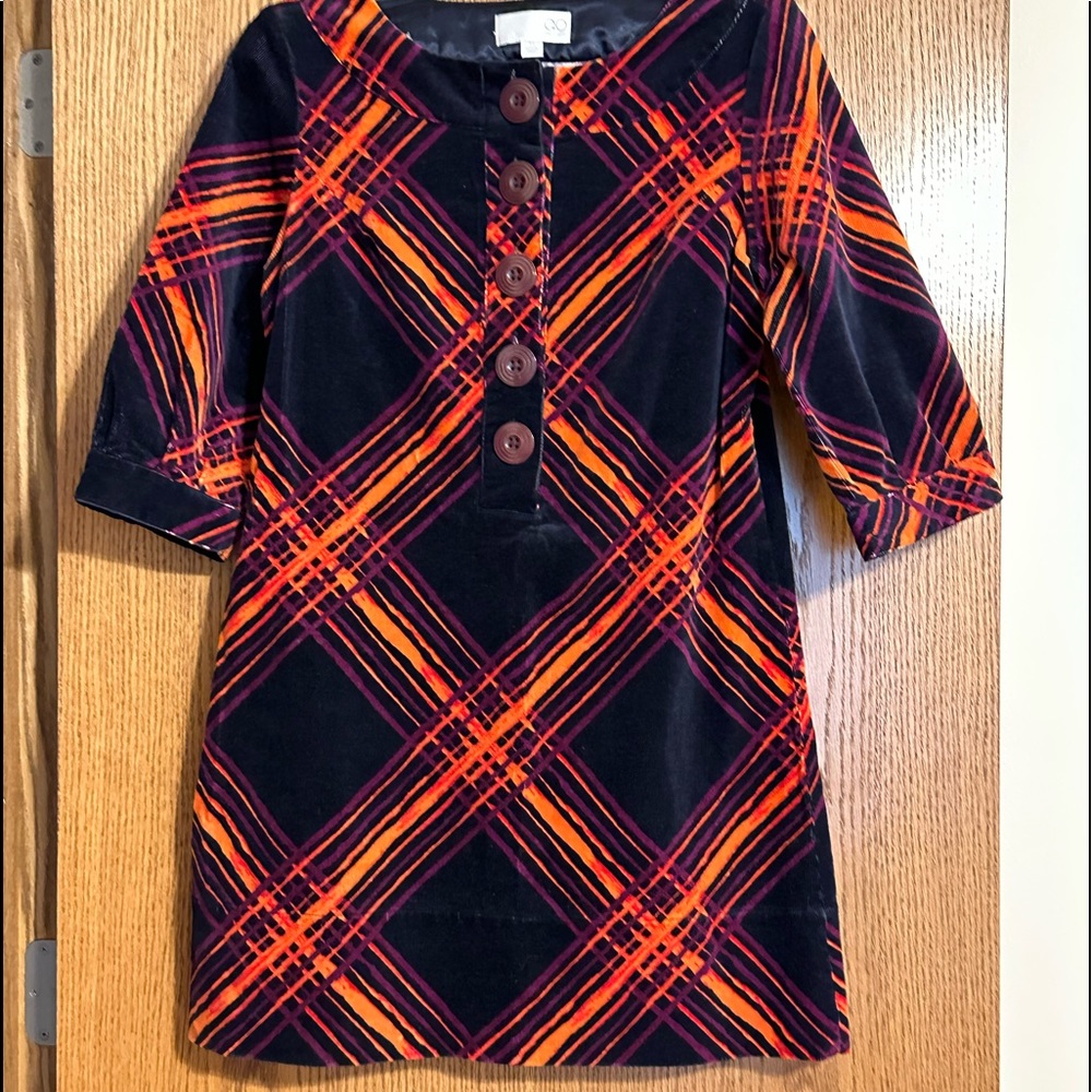 GO International Vintage Retro Style Corduroy Dress